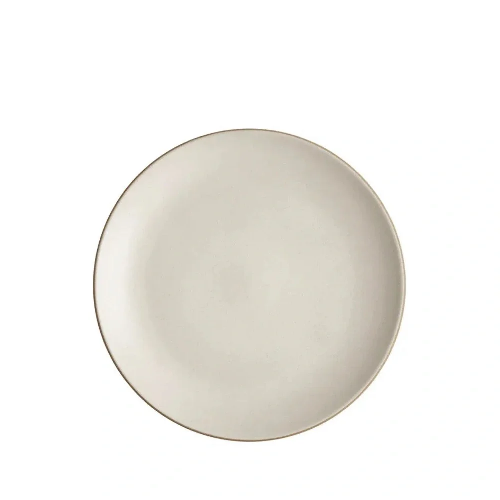 $58 Brand New Heath Ceramics Sand Color Coupe Dinner Plate 11'' Diameter